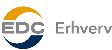 EDC Erhverv logo
